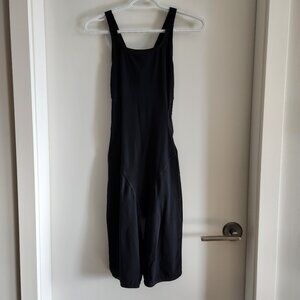 Black Athletic Bib Shorts